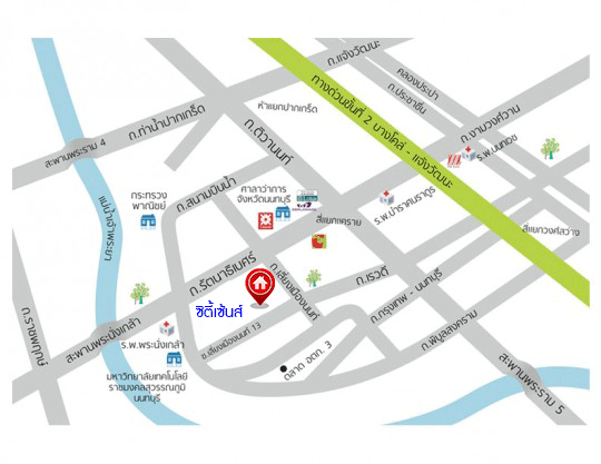 ทาวน์เฮ้าส์มือสองนนทบุรี ทำเลโซนเมือง ห้องมุม! ม.ซิตี้เซ้นส์ รัตนาธิเบศร์-เลี่ยงเมืองนนท์ เนื้อที่ 27.9 ตร.ว. ฟังก์ชั่น 3 ห้องนอน 2 ที่จอดรถ ทำเลใกล้เซ็นทรัลรัตนาธิเบศร์ และ MRTแยกนนทบุรี1...